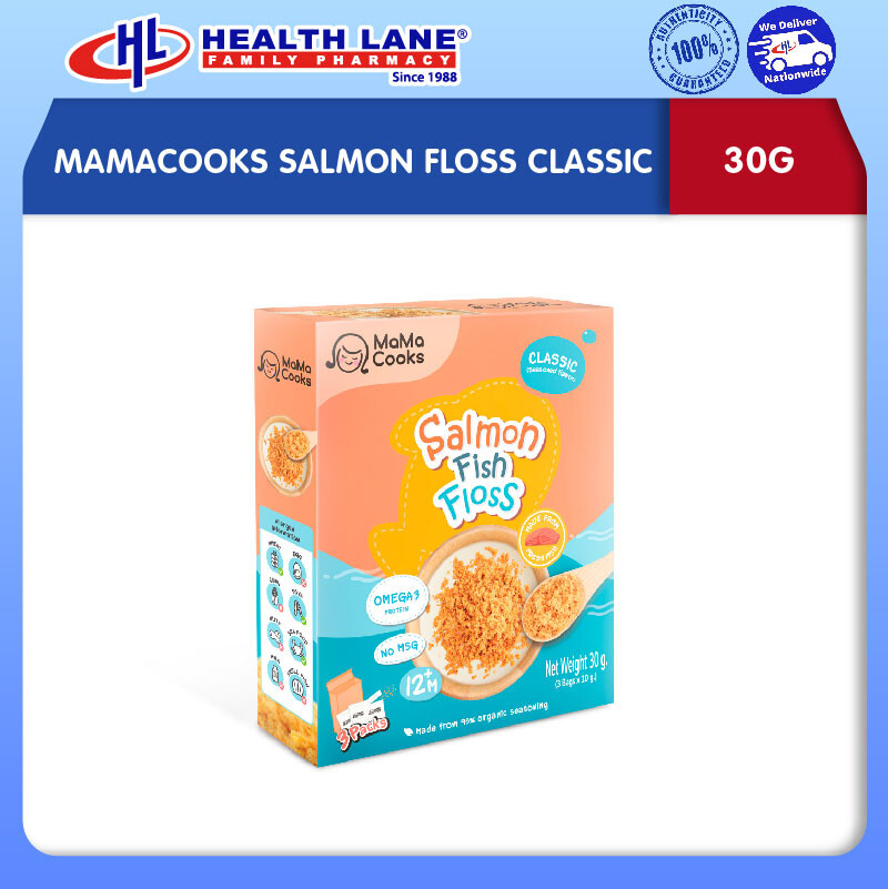 MAMACOOKS SALMON FLOSS CLASSIC 30G